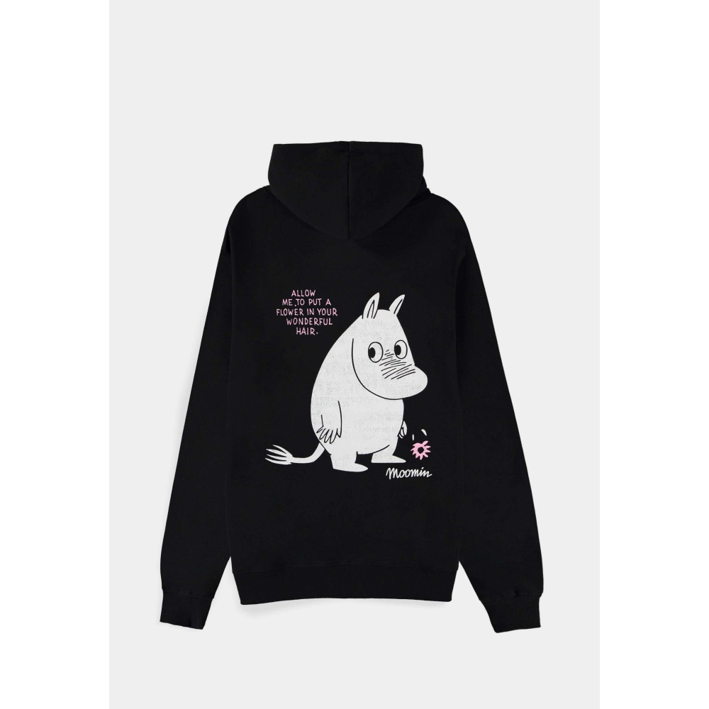 Moomin - Logo Vest met capuchon - Zwart